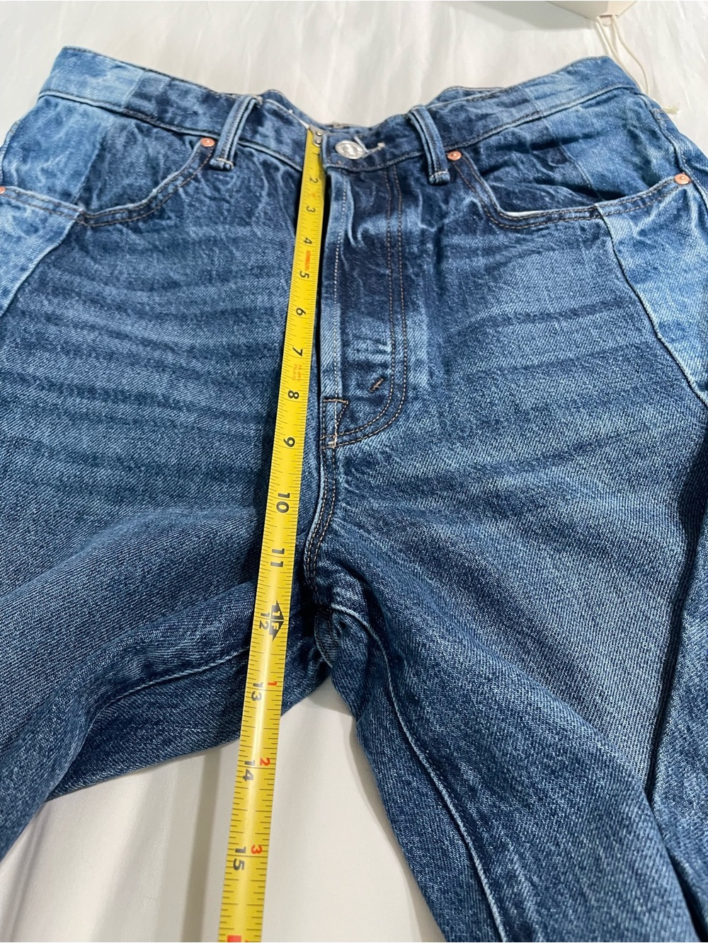 MOTHER The Tux Sidestepper Sneak Fray Jeans - Picture 9 of 14